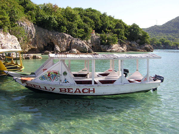 Belly Beach boat